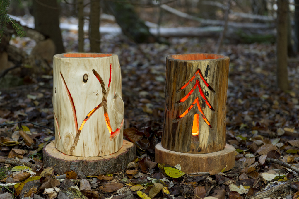 Istehtud kaunikene - jõululatern õue